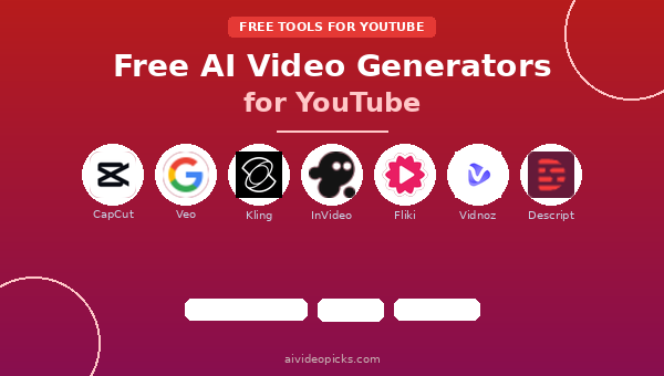 Best Free AI Video Generators for YouTube 2026